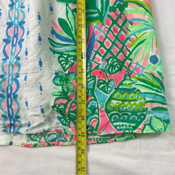 Lilly Pulitzer Floral Puff Sleeve Off The Shoulder Mini Dress Size Small NWT - Picture 6 of 8